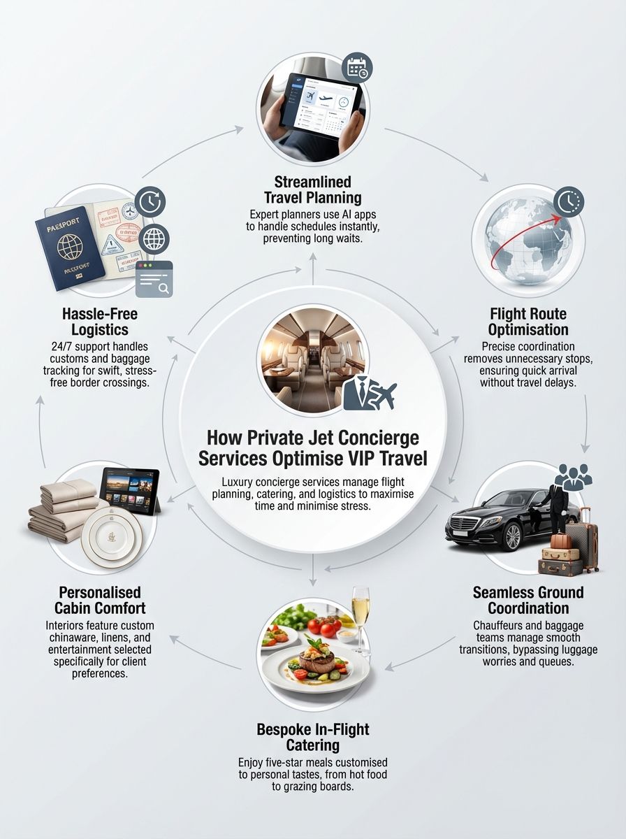 What Are Private Jet Concierge Services?