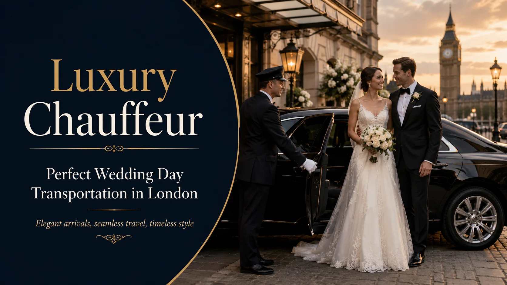 Luxury Chauffeur: Perfect Wedding Day Transportation in London