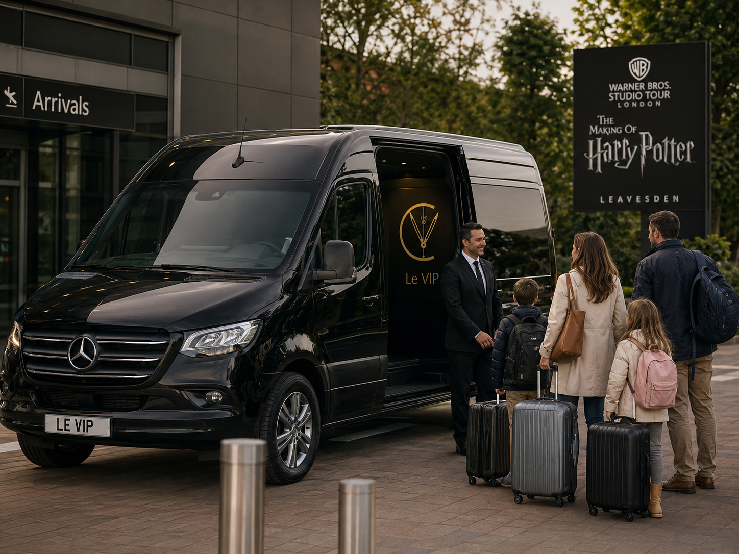 How to Book Airport Transfers Chauffeurs for Warner Bros. Studio Tour
